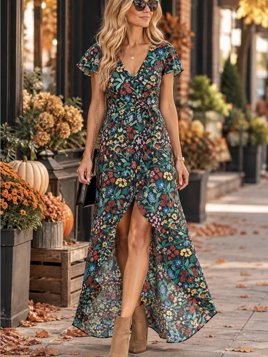 Alice + Olivia Dresses & Skirts - Alice + Olivia Adrianna Chelsea Flower Maxi Dress